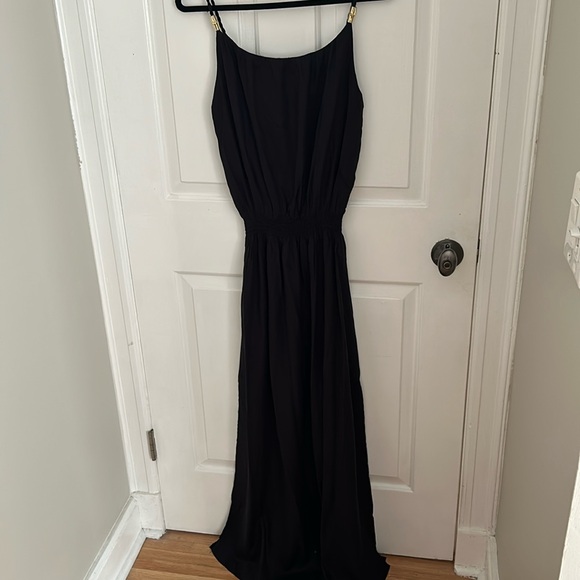 Heidi Klein Black Maxi Dress- Sz M- NWOT - Picture 3 of 8